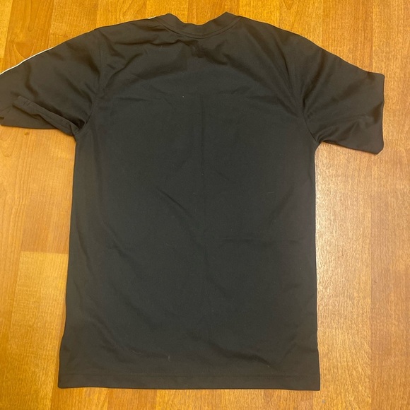 Adidas Black Short Sleeve Tee Classic Athletic Wear - Picture 6 of 14